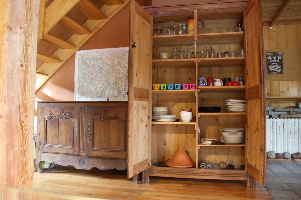 Bed and Breakfast La Paille Pelvoux Exterior foto